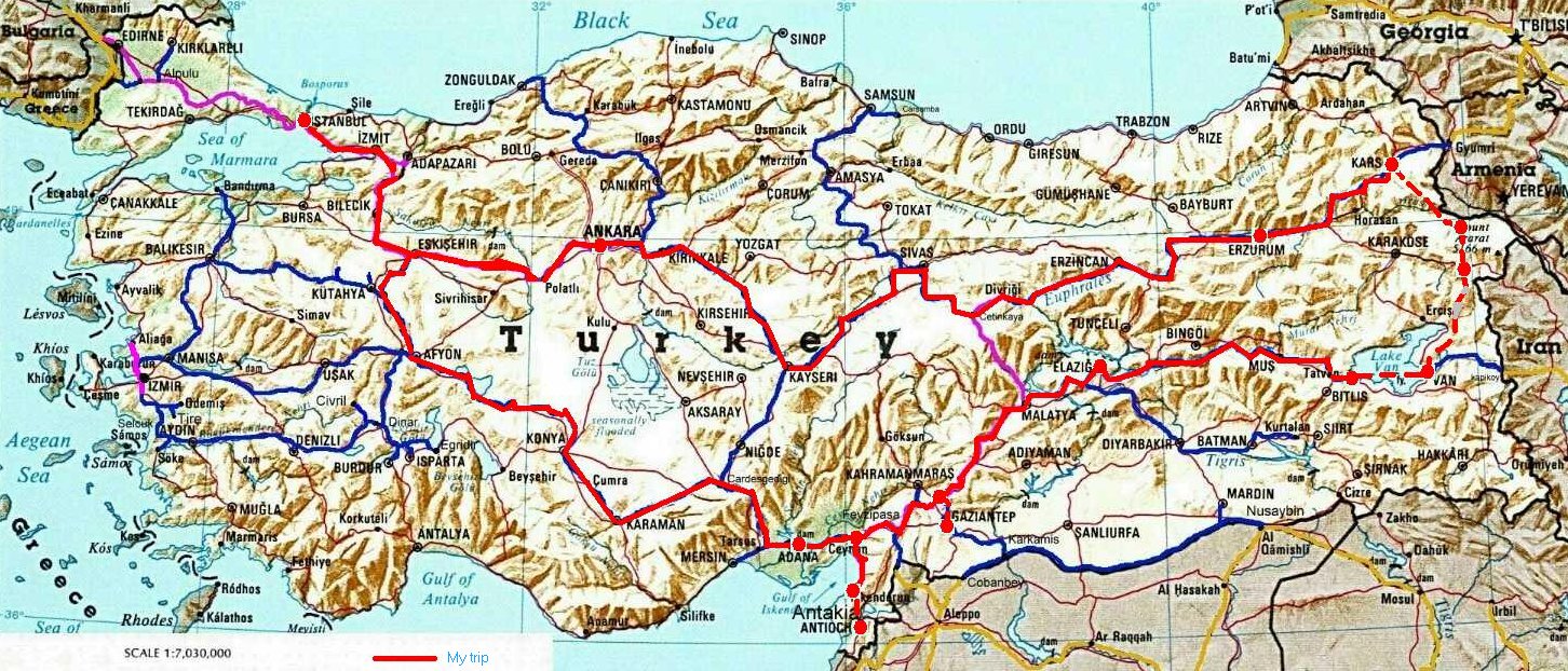 В Восточную Турцию по железной дороге с проездным билетом